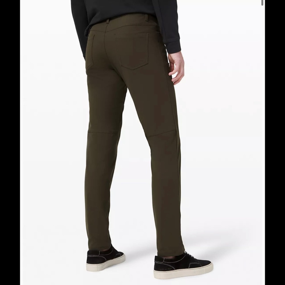 Lululemon ABC Classic Pant Dark Olive size 34